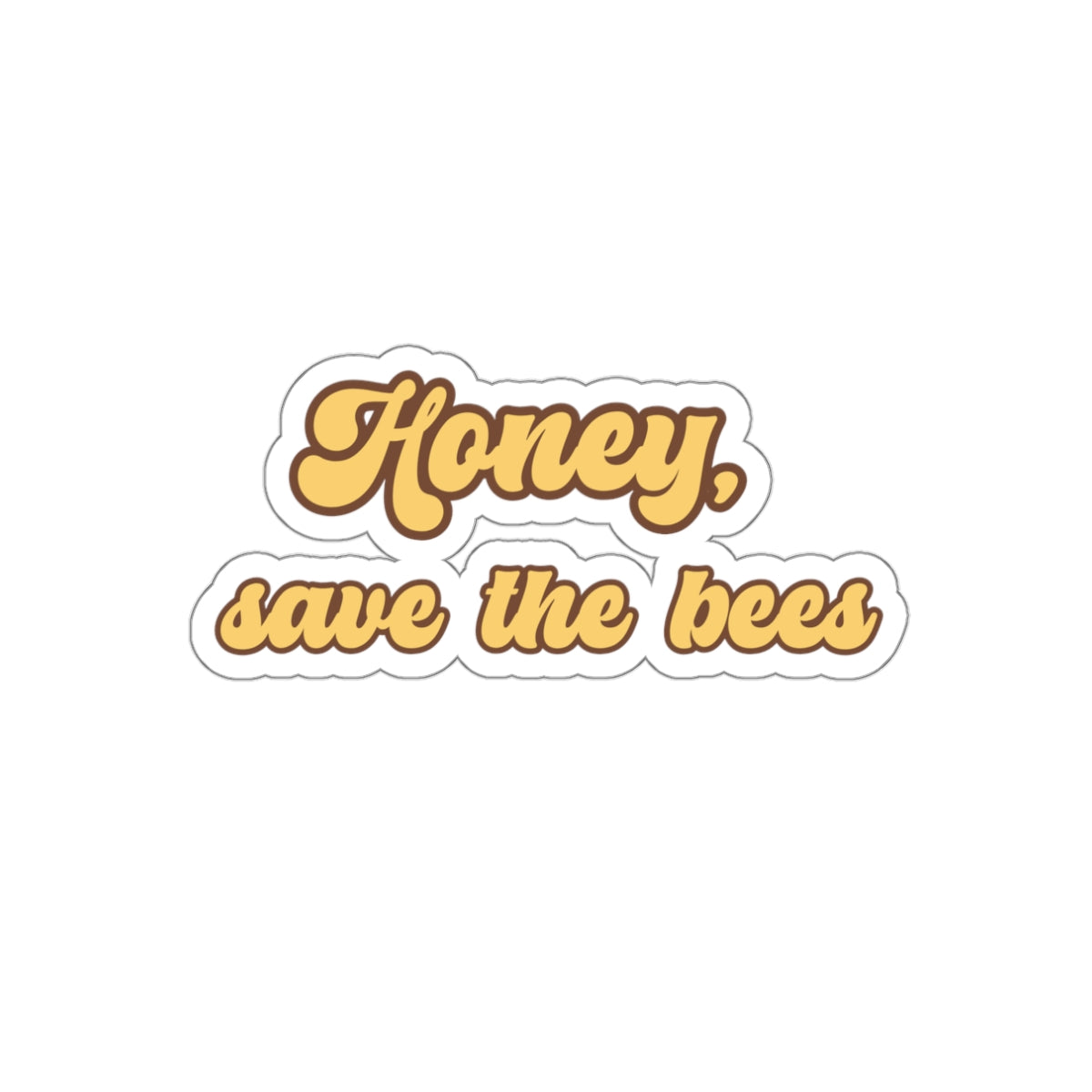 Save the Bees Sticker