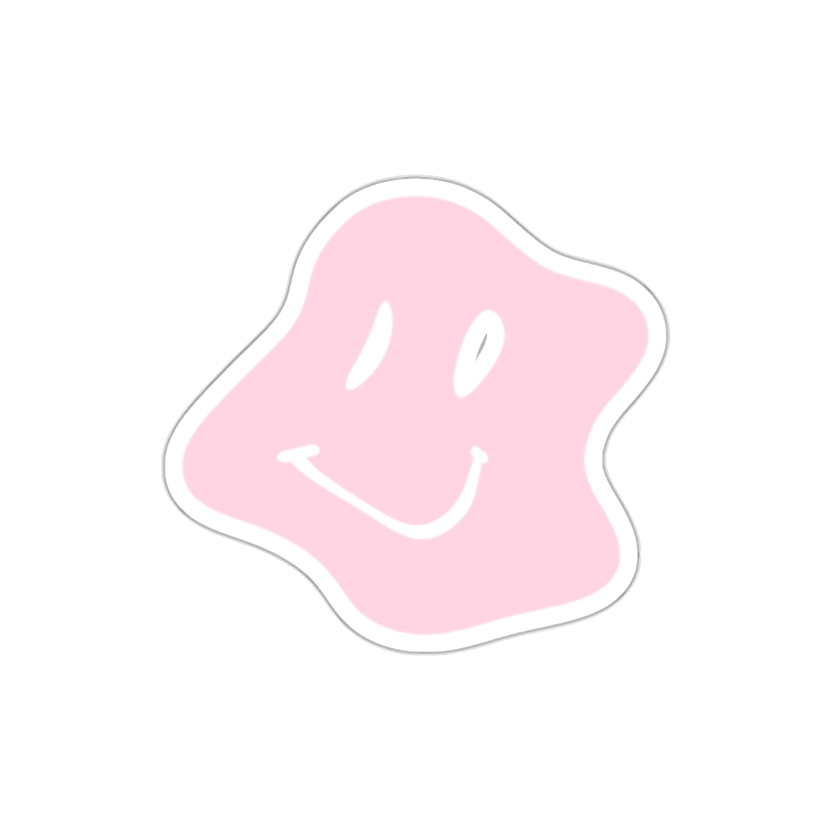 Psychedelic Smiley Face Sticker