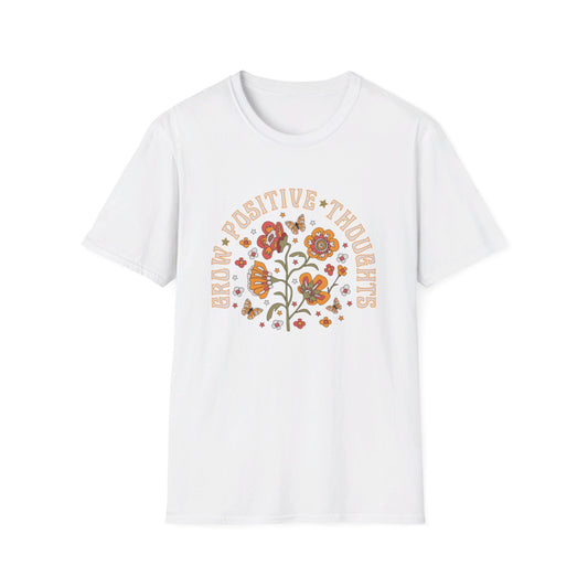 Grow Positive Thoughts Graphic Tee