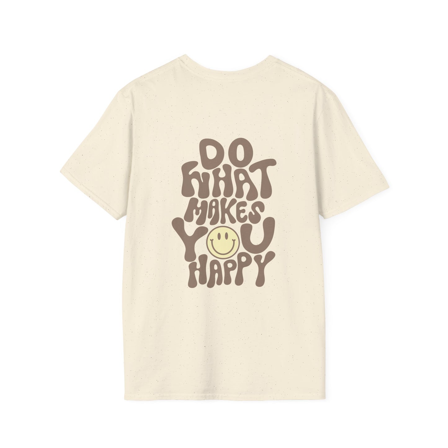 Tan Do What Makes You Happy Graphic Tee