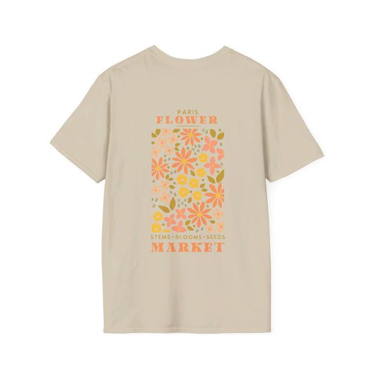 Paris Flower Market Graphic Tee