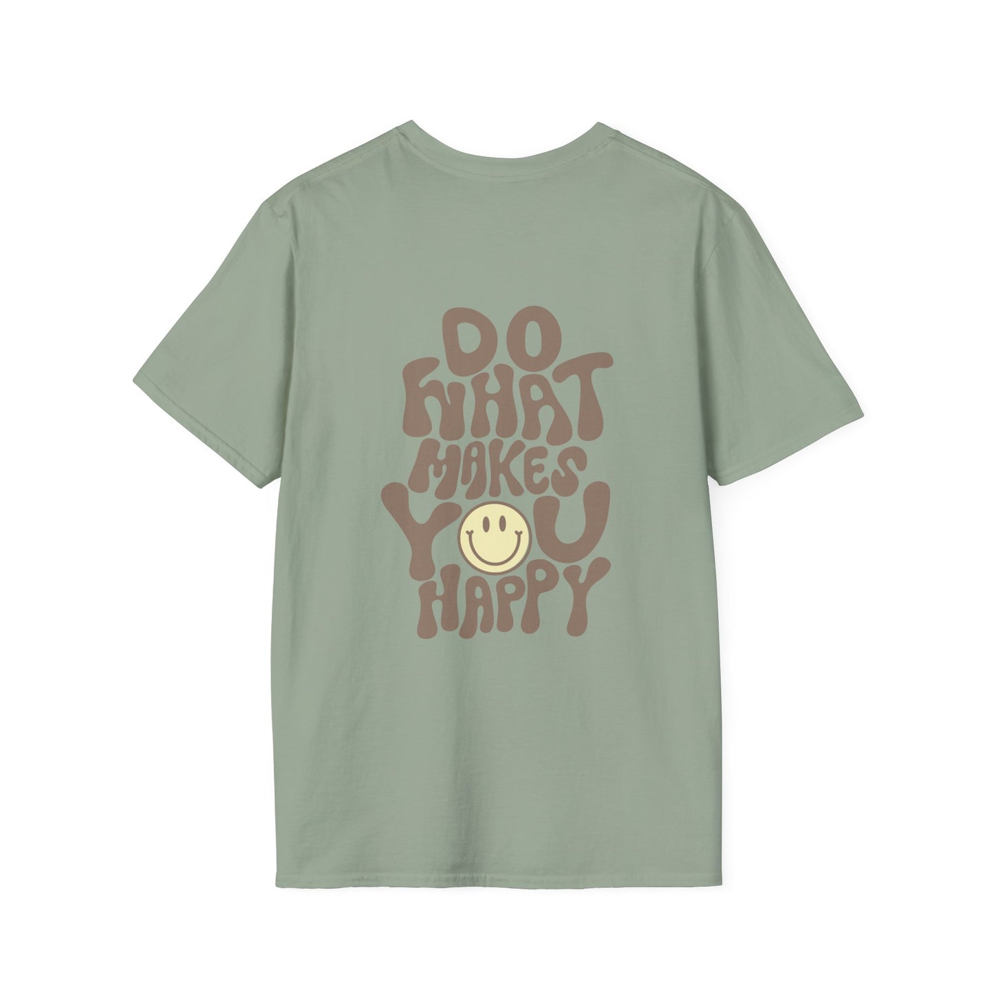 Tan Do What Makes You Happy Graphic Tee