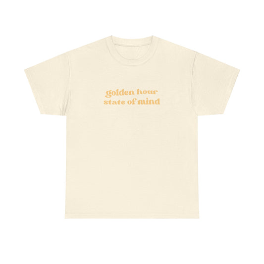 Golden Hour State of Mind Tee in Melon