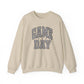 Checkered Game Day Crewneck Sweatshirt