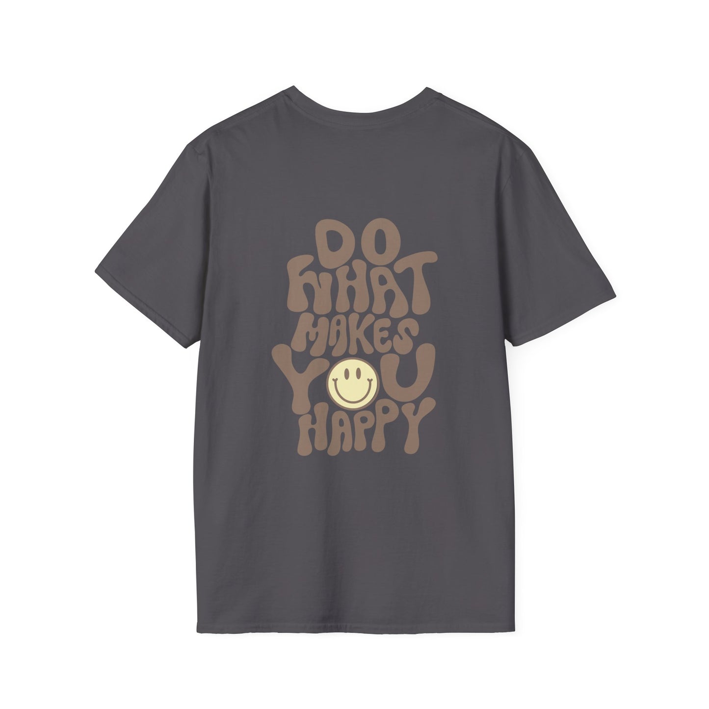 Tan Do What Makes You Happy Graphic Tee