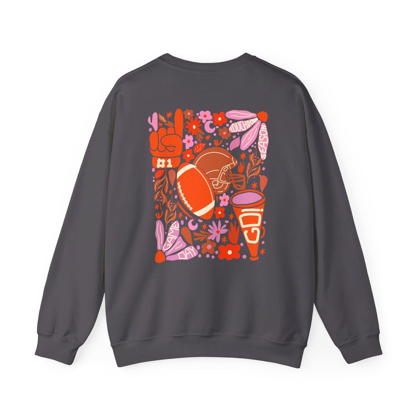 Floral Game Day Crewneck Sweatshirt