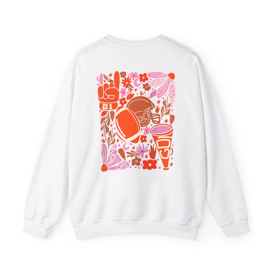 Floral Game Day Crewneck Sweatshirt