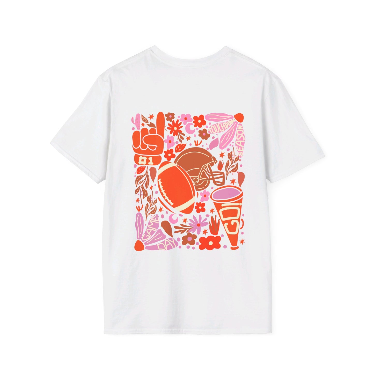 Floral Game Day Graphic Tee