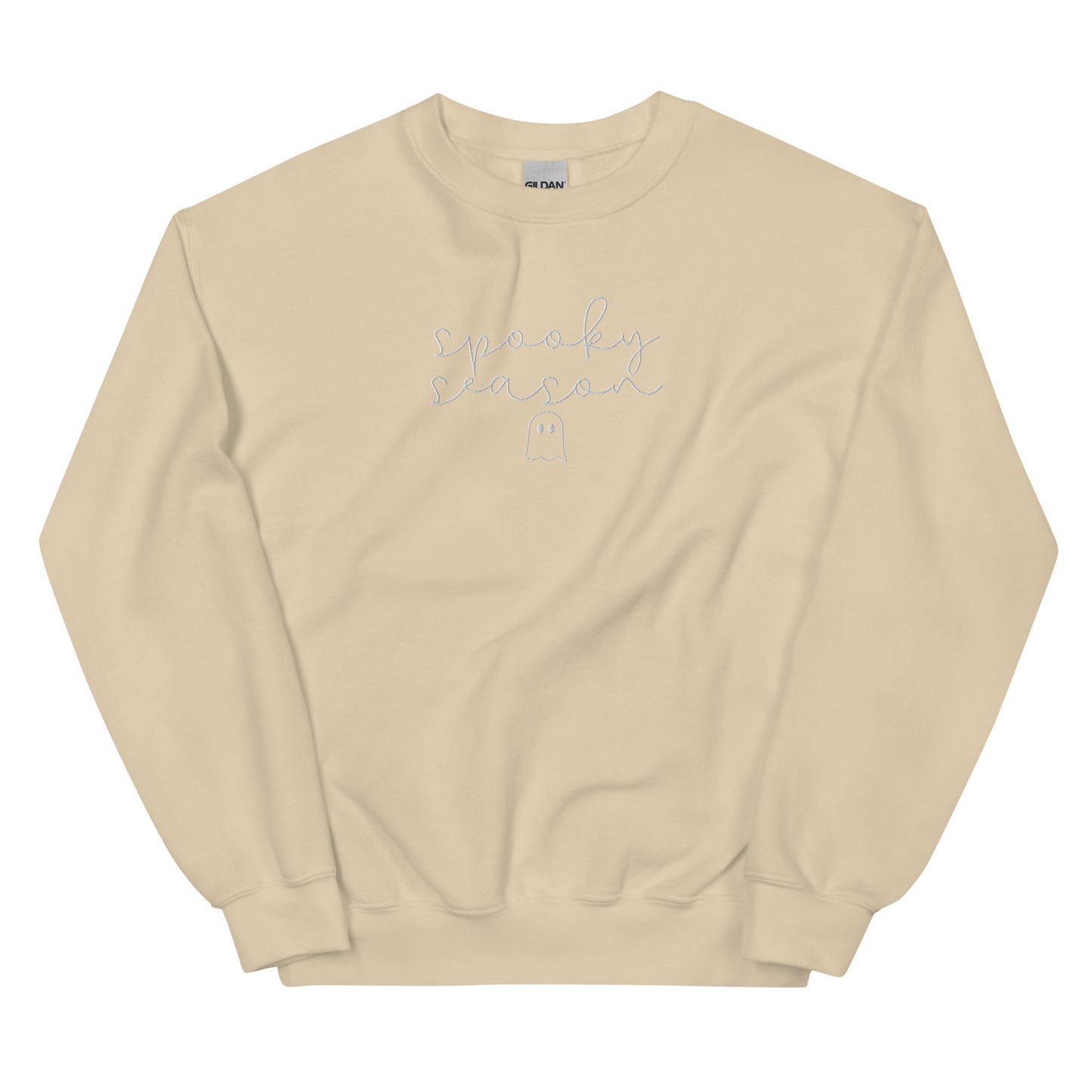 Spooky Season Embroidered Crewneck Sweatshirt