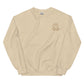 Be The Change Embroidered Sweatshirt in Gold - Happy Dance Clothing Co.