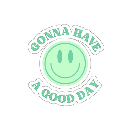 Gonna Have A Good Day Sticker in Lime - Happy Dance Clothing Co.