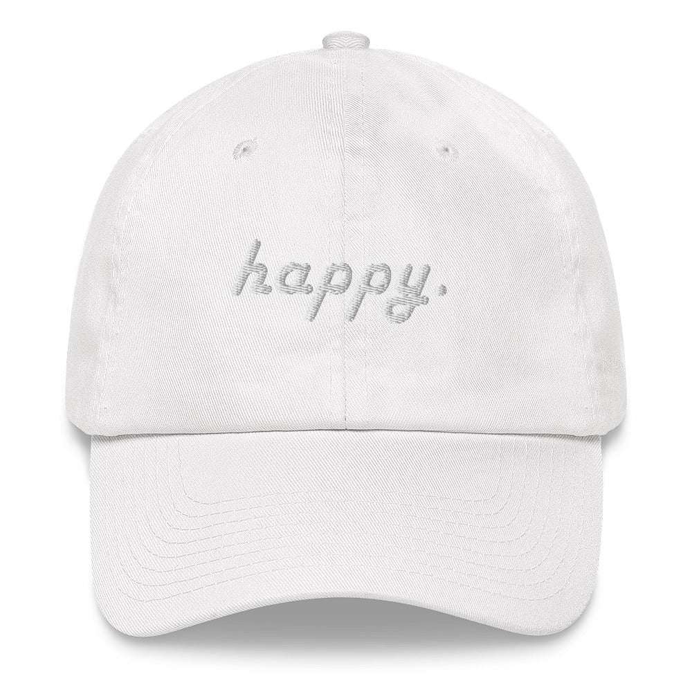 Happy. Ballcap - Happy Dance Clothing Co.