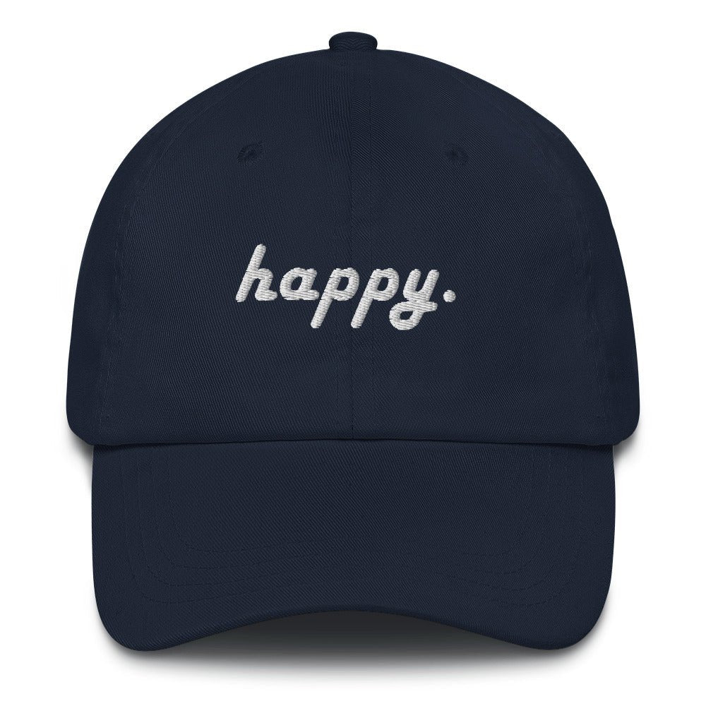 Happy. Ballcap - Happy Dance Clothing Co.