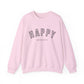 Happy University Sweatshirt in Black - Happy Dance Clothing Co.