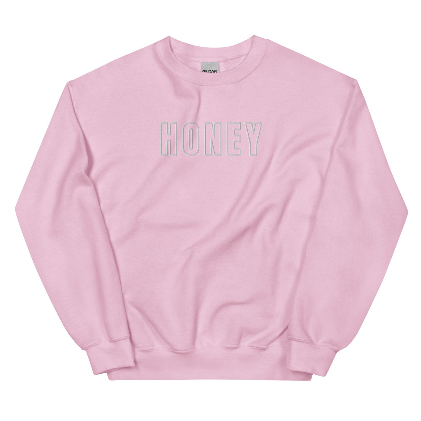 HONEY Embroidered Sweatshirt - Happy Dance Clothing Co.