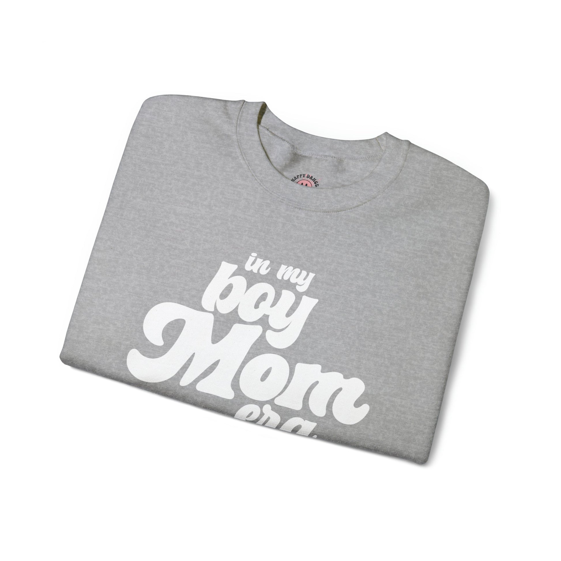 In My Boy Mom Era Crewneck Sweatshirt - Happy Dance Clothing Co.