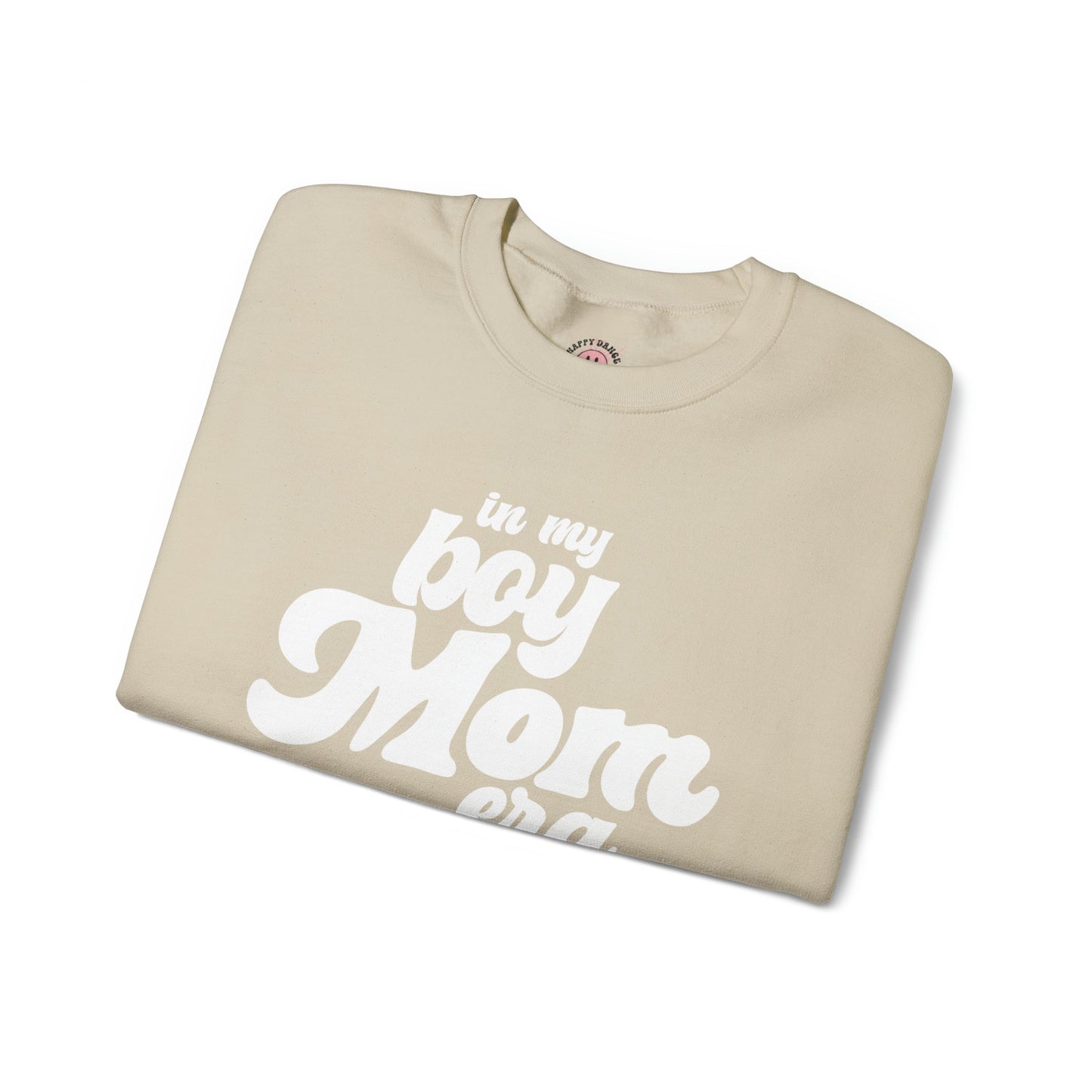 In My Boy Mom Era Crewneck Sweatshirt - Happy Dance Clothing Co.