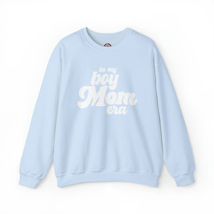 In My Boy Mom Era Crewneck Sweatshirt - Happy Dance Clothing Co.