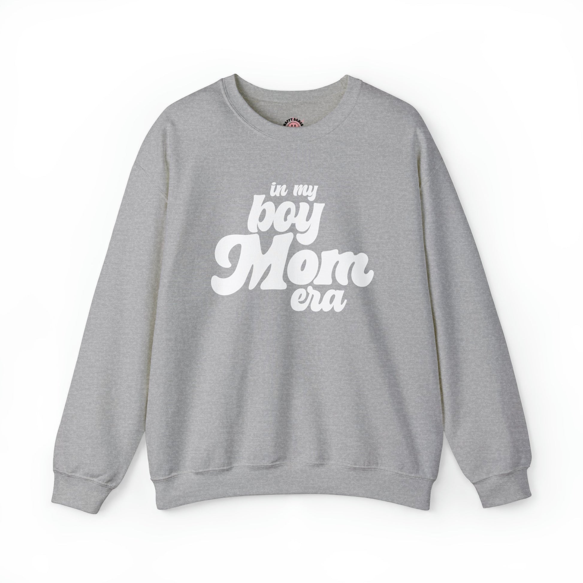 In My Boy Mom Era Crewneck Sweatshirt - Happy Dance Clothing Co.