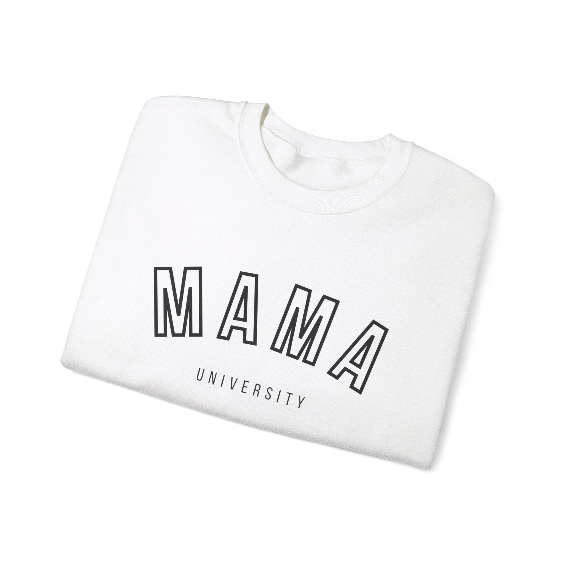 Mama University Sweatshirt in Black - Happy Dance Clothing Co.