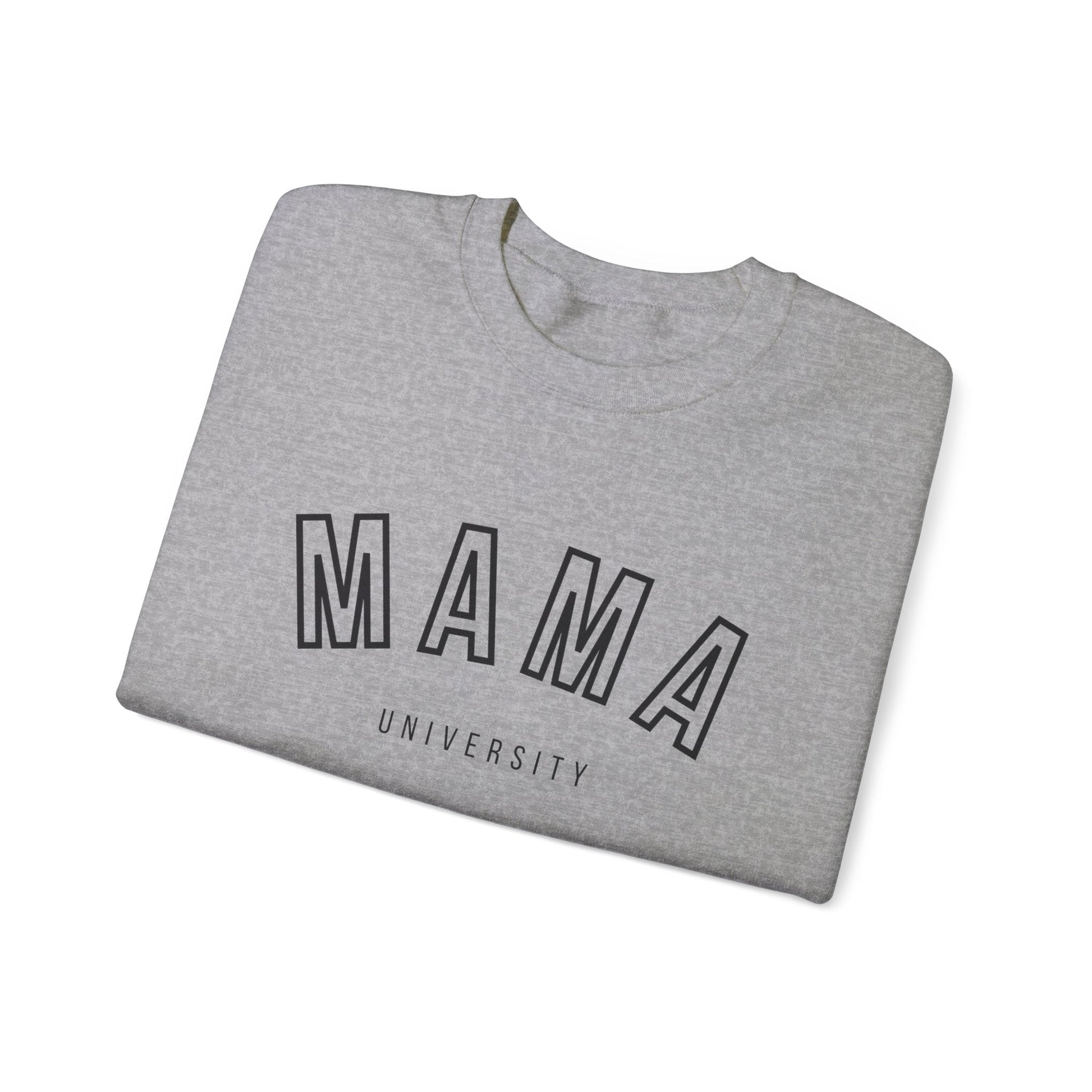 Mama University Sweatshirt in Black - Happy Dance Clothing Co.