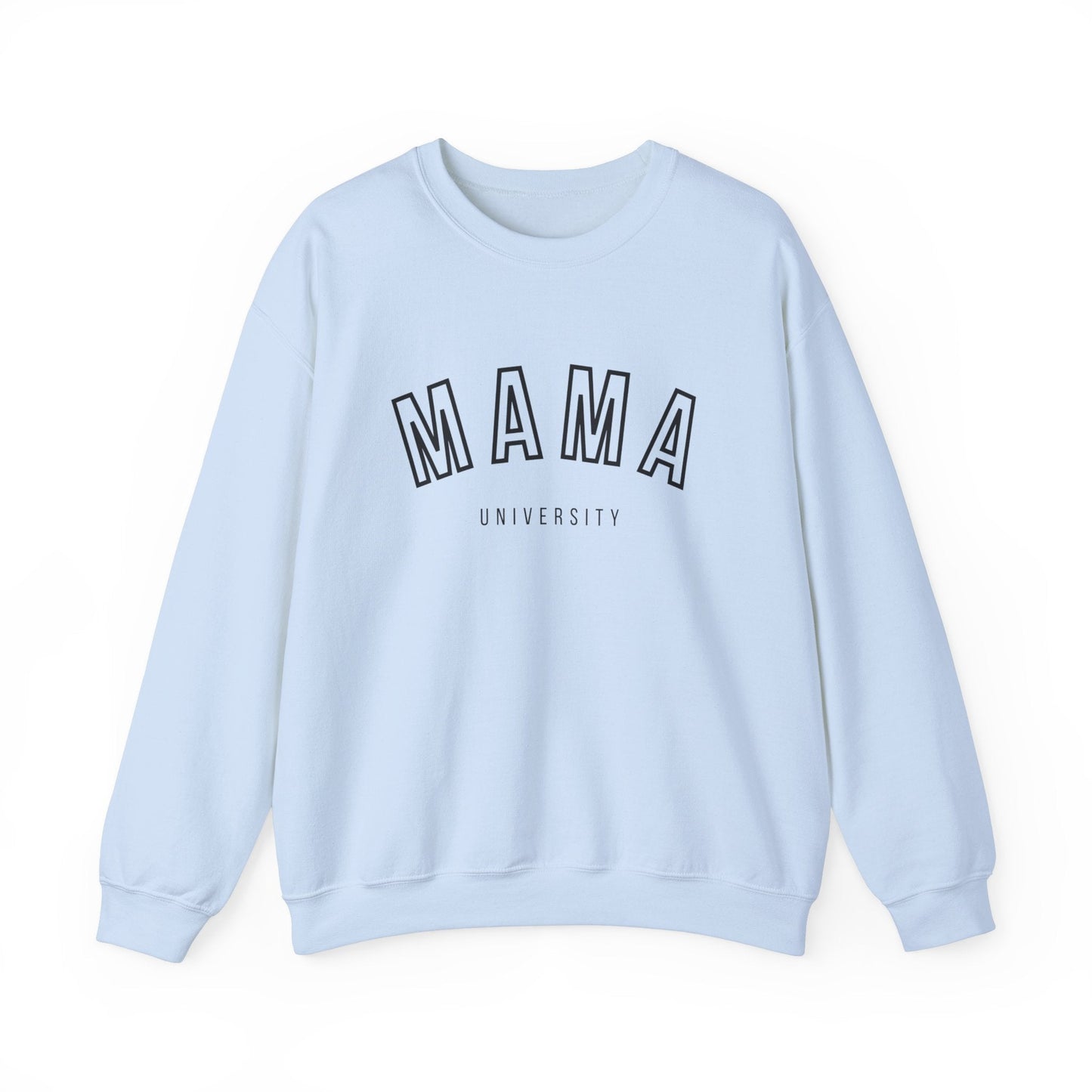 Mama University Sweatshirt in Black - Happy Dance Clothing Co.