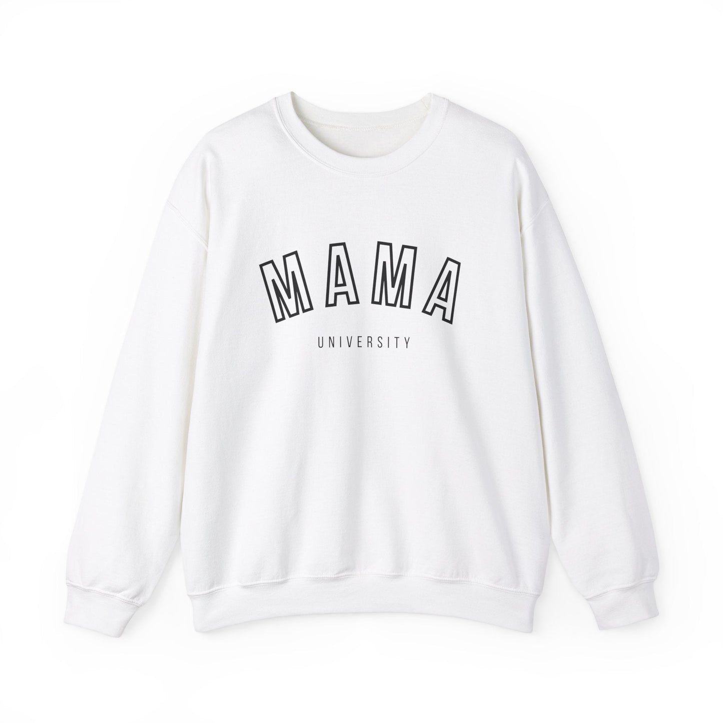 Mama University Sweatshirt in Black - Happy Dance Clothing Co.