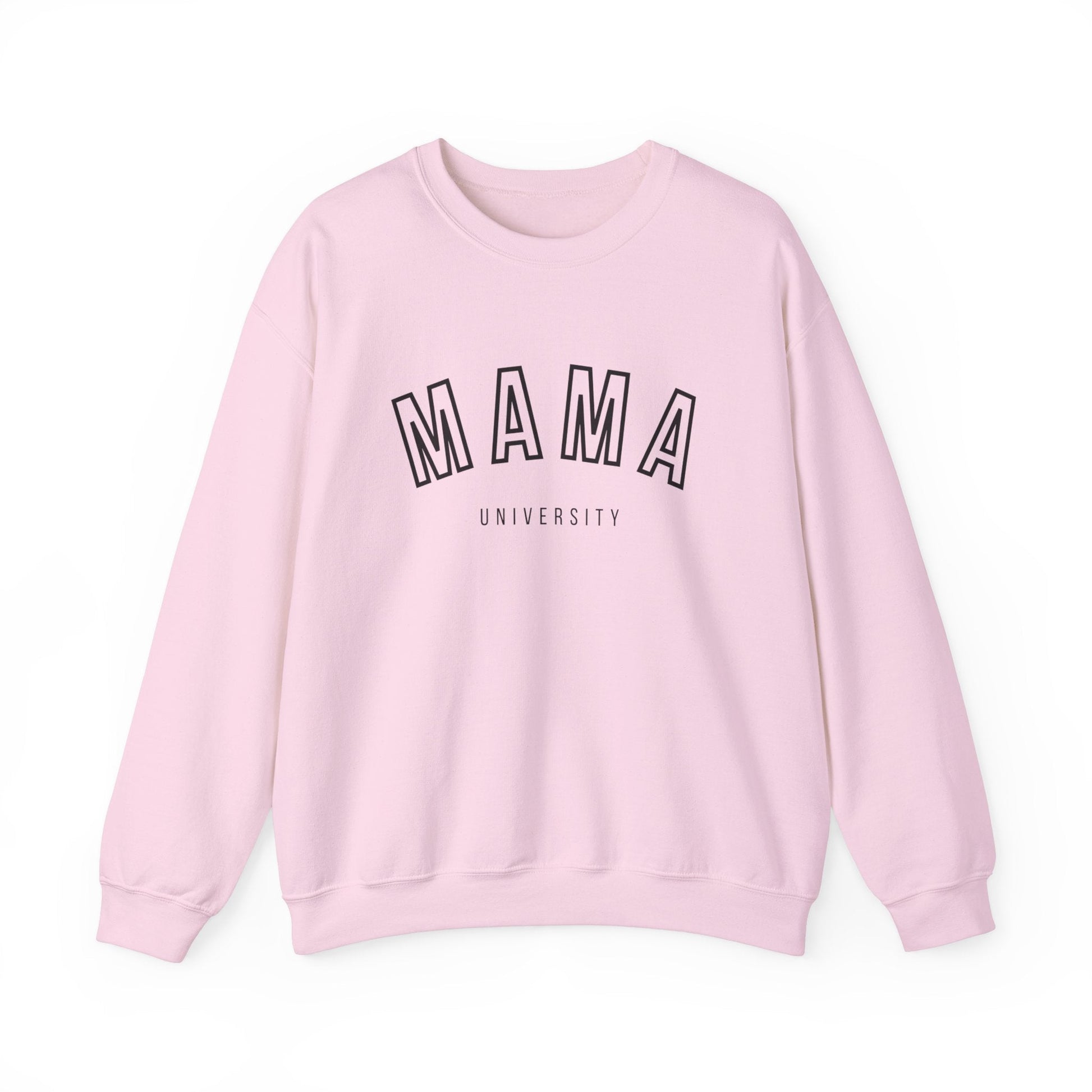 Mama University Sweatshirt in Black - Happy Dance Clothing Co.