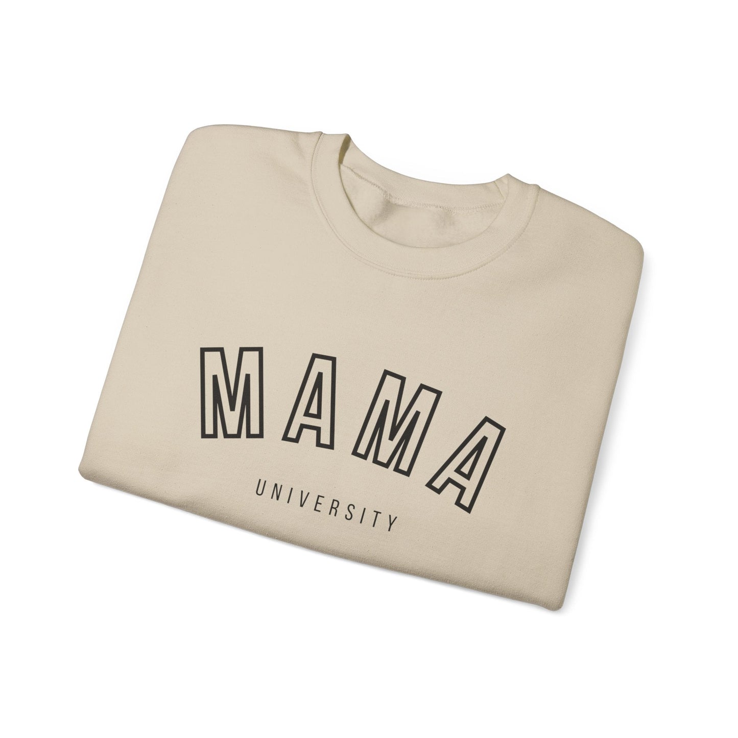 Mama University Sweatshirt in Black - Happy Dance Clothing Co.