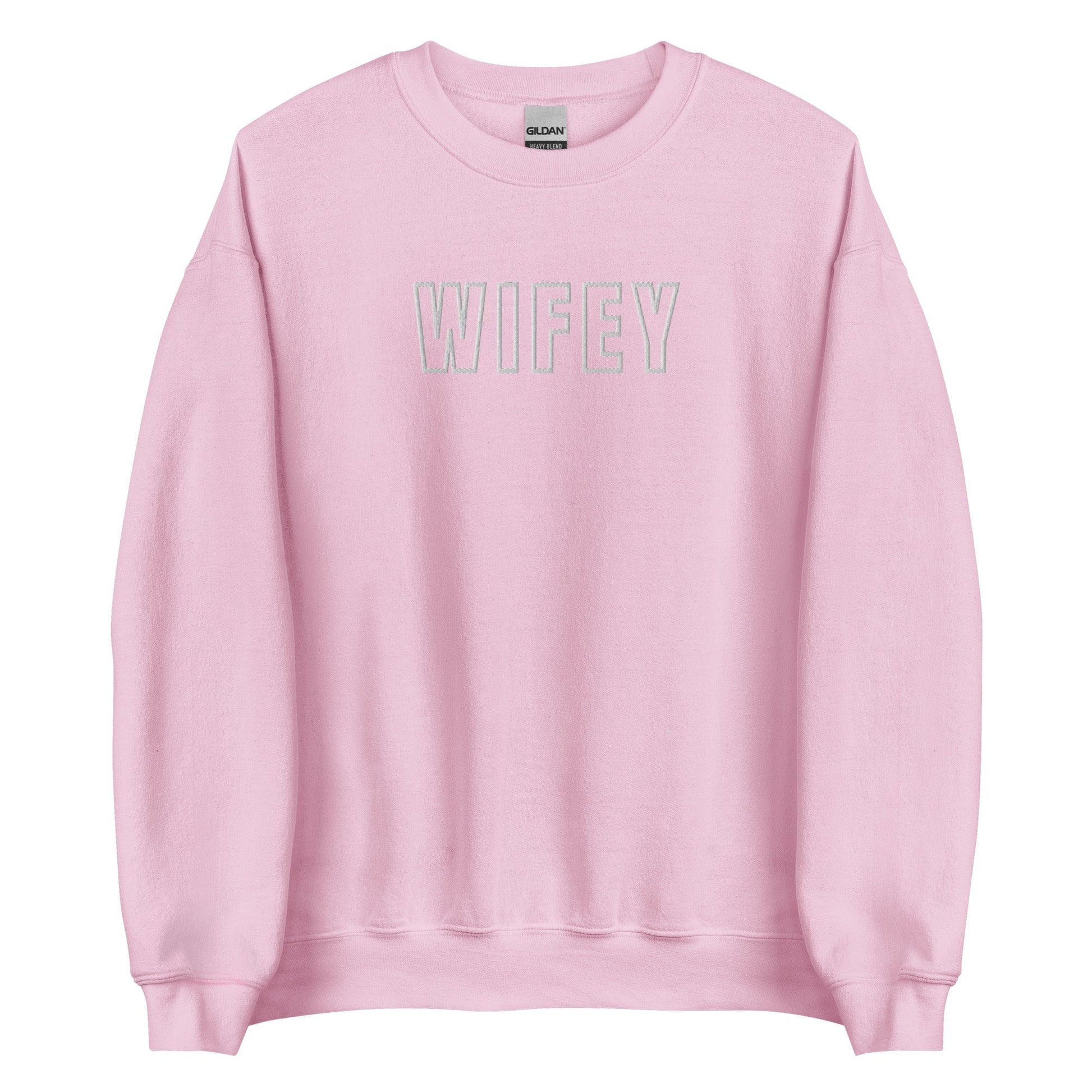 WIFEY Embroidered Sweatshirt - Happy Dance Clothing Co.